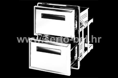 Stainless steel (inox) doors and drawers - AM13
