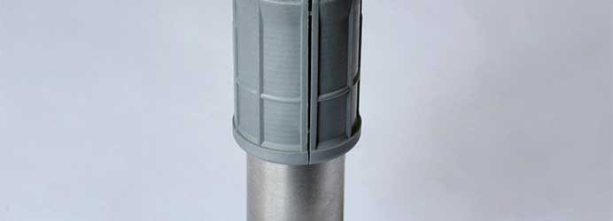 Stainless steel (inox) and PVC legs