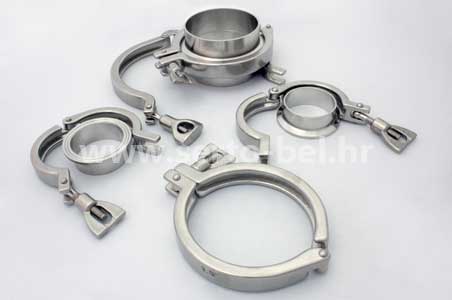 Stainless steel (inox) Tri Clamp couplings