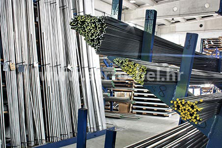 Stainless steel (inox) bars and solid profiles
