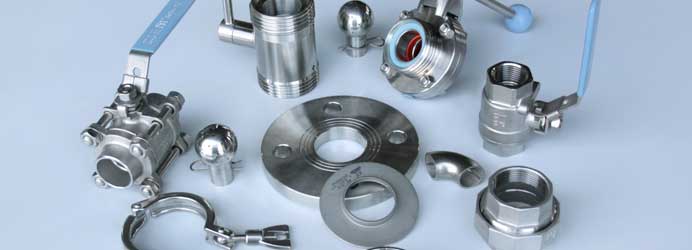 Stainless steel (inox) fittings for food and processing industries