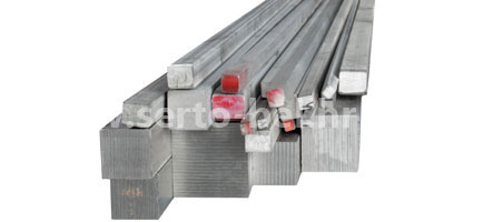 Stainless steel (inox) square bars