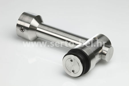 Stainless steel (inox) fence components - Point corner fitting